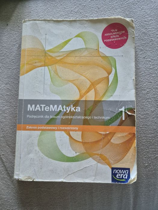 Matematyka 1 zakres podstawowy i rozszerzony nowa era