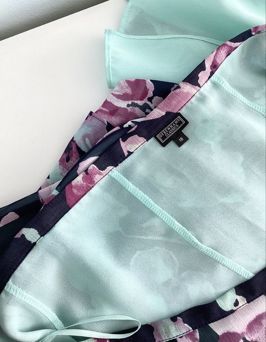 Debenhams zwiewna spódnica midi 44