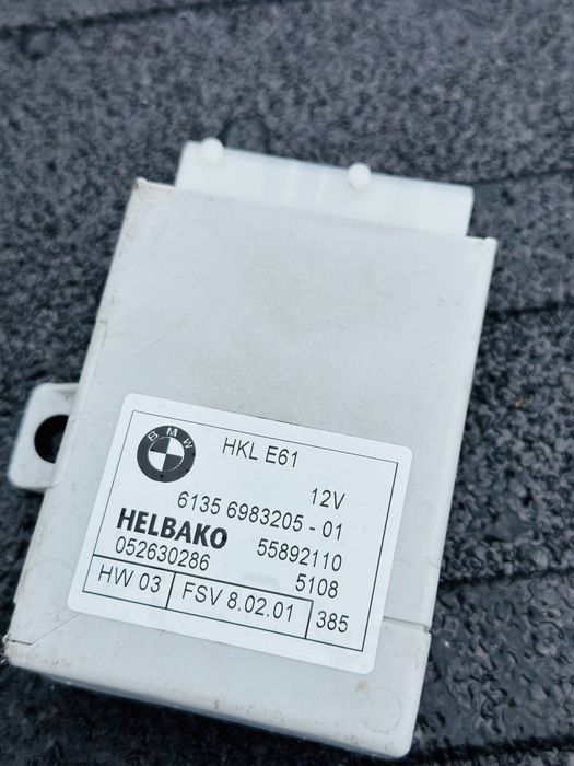 BMW E61 блок відкривання кришки багажника Модуль управління HKL 12V