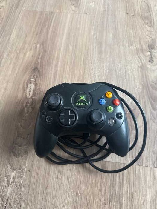 Oryginalny pad kontroler czarny do konsoli Xbox Classic