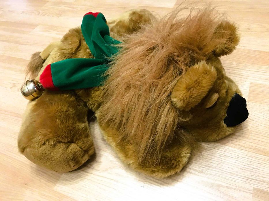 Мягкая игрушка Лев подушка Lazy Lion новая большая BHS 1999