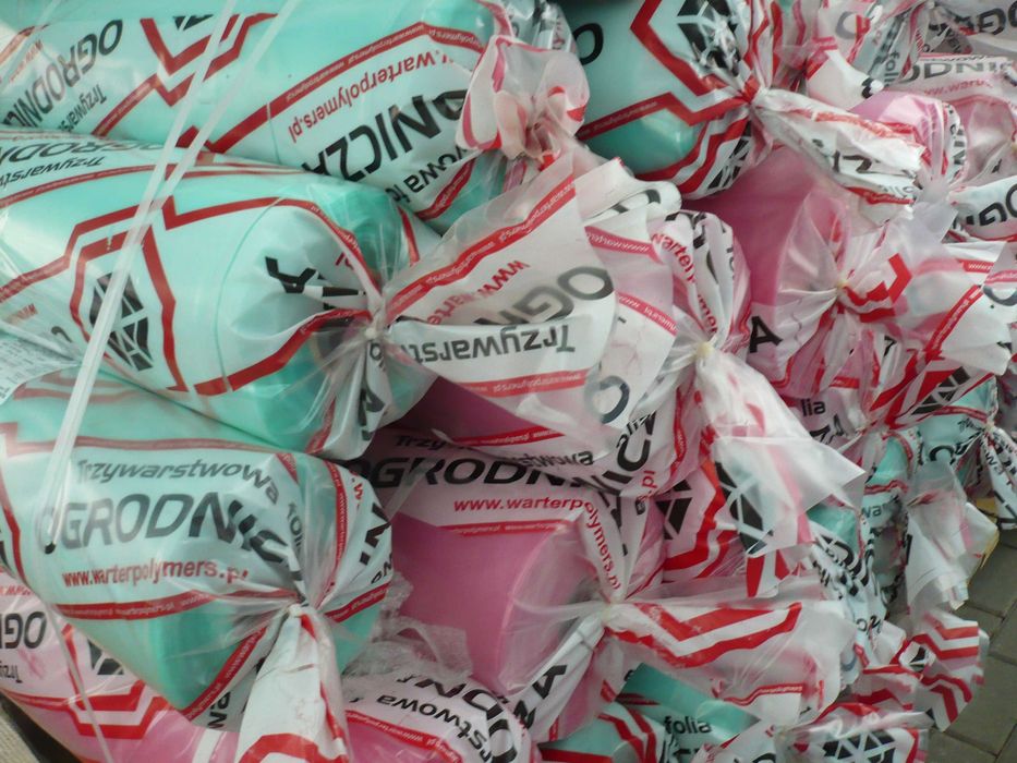 Tunel foliowy folia tunelowa filtr UV 2/10 6m/12m rolka m2 ogrodnicza.