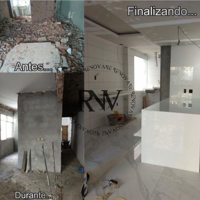 Serviços de Remodelação / Reparação, Pinturas, Cozinhas.