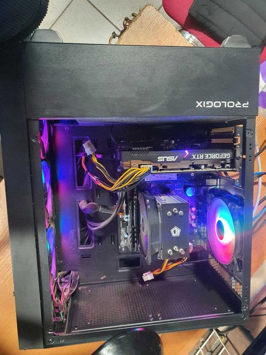 Компьютер Ryzen 5 5600, 16 Гб DDR4 3200, RTX3060Ti 8 Гб, 250 Гб nvme.