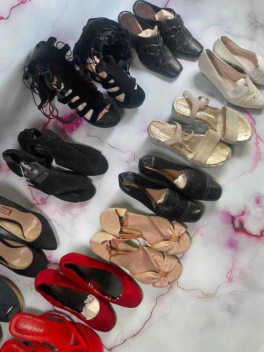 ОПТ лот жіноче взуття 15 пар 11 пар різні бренди