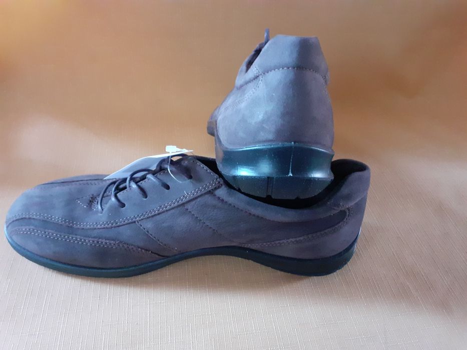 Ecco 40 shock point brown skóra super wygodne