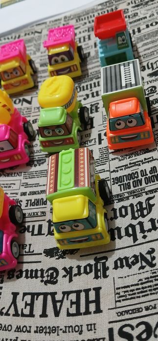 10 carrinhos de construção brinquedos