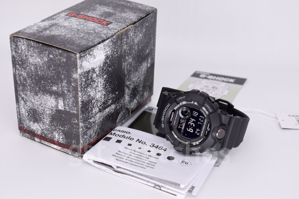 Casio G-Shock GBD-800-1B NEW ORIGINAL | Bluetooth | Step-Tracker