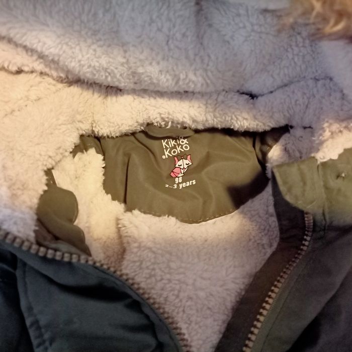 Kurtka zimowa ocieplana r.98-104