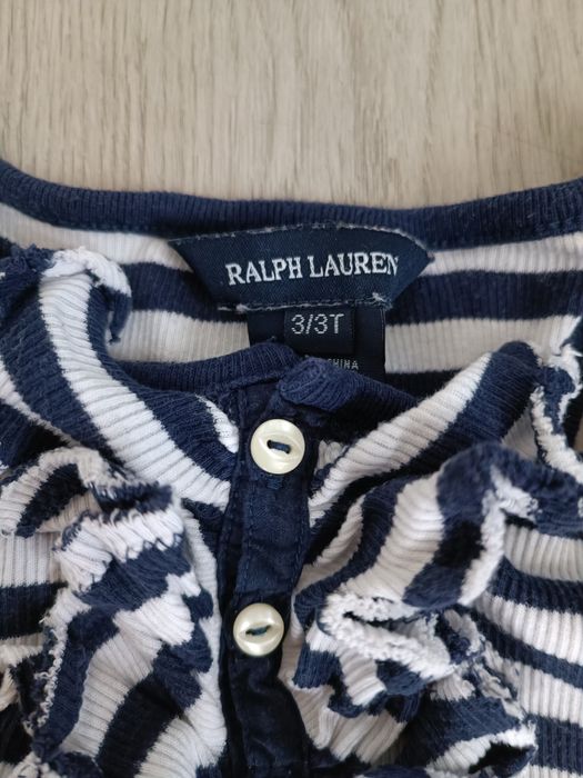 Dwie bokserki bluzki dla dziewczynki Ralph Lauren 3 latka