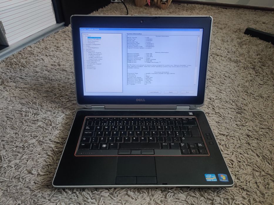 Dell Latitude e6420 Peças