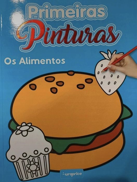 Livro Primeiras Pinturas - Os Alimentos