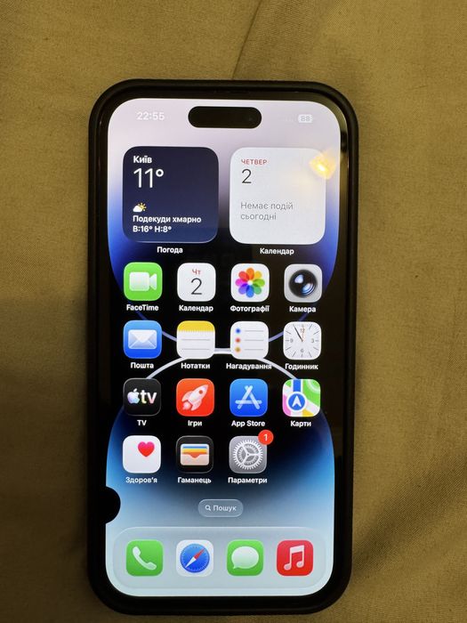 Оригінальний дисплей Iphone 14 Pro з дефектом