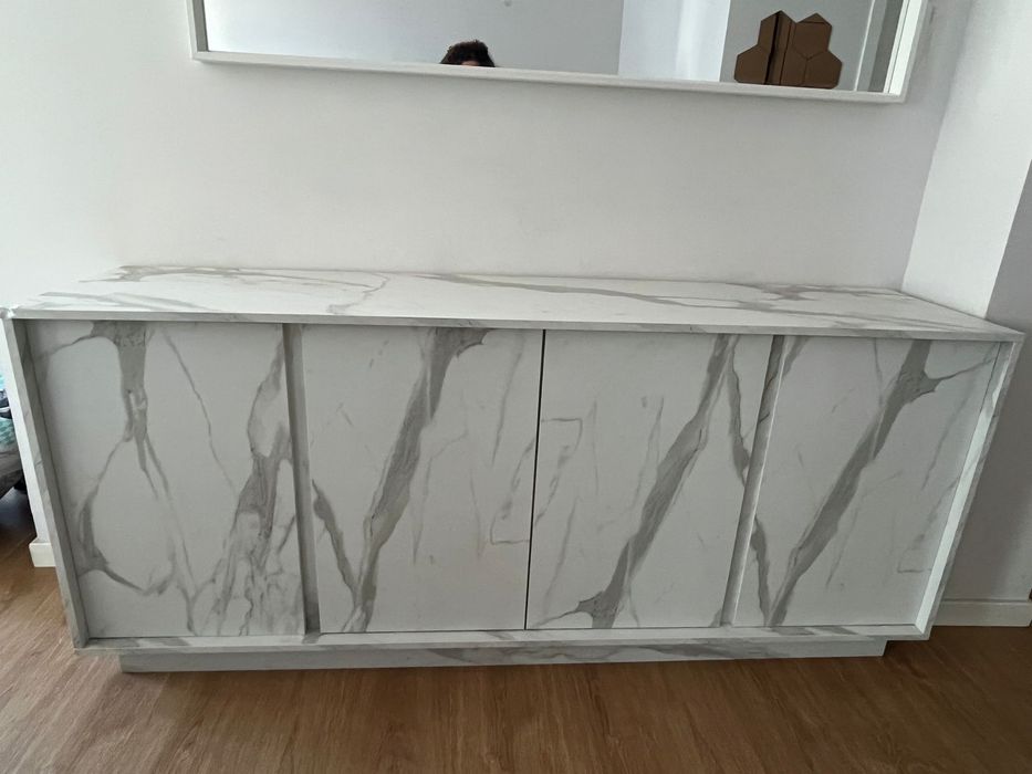 Conjunto moveis estilo marmore