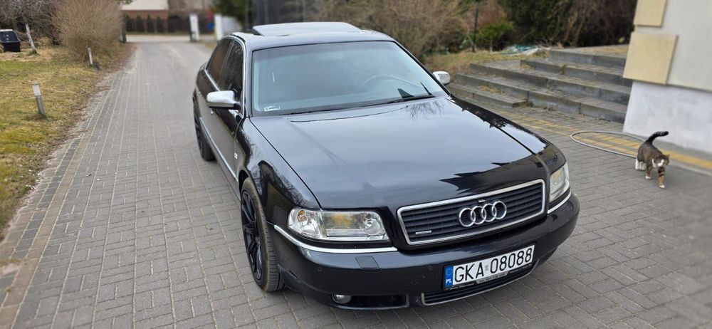 Audi A8 instal. LPG, wysoki poziom wyposażenia