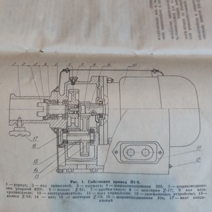Привод универсальный ПУ-0,6