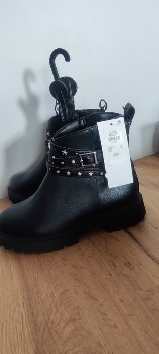 Buty czarne Primark rozmiar 35 botki