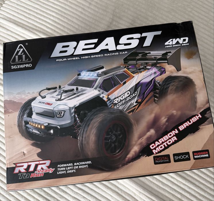 Радіокерована машинка ZLL BEAST SG316 PRO 4WD 1:16 RC авто