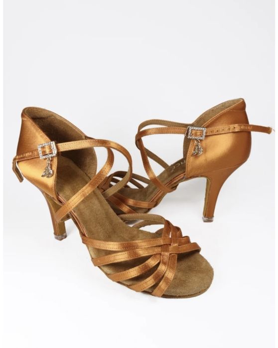 Туфлі BDdance Латина для бальних танцівТренувальні латинські босоніжки