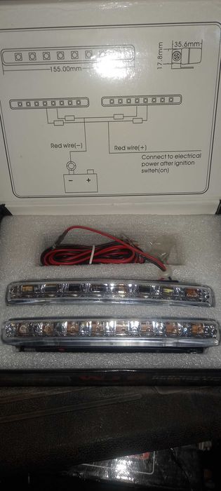 Luzes diurnas 12v