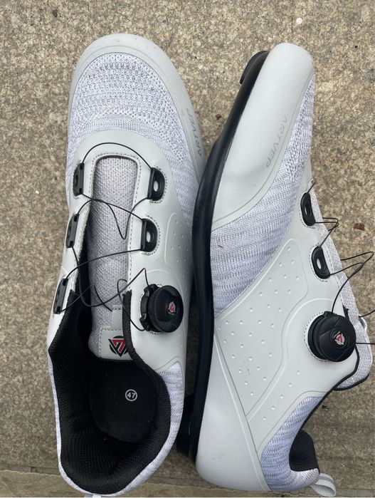 Sapatos bicicleta estrada tam 47