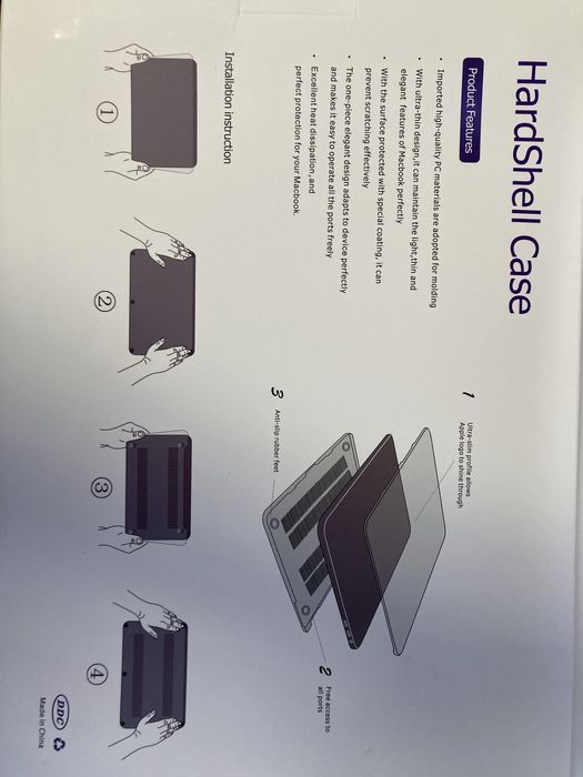 Защитный кейс для Macbook pro 16дюймов