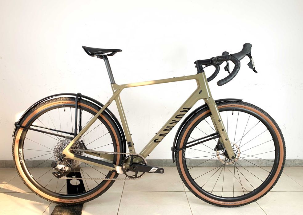 Карбоновий гравійник Canyon Grizl CF SL 6 AXS 2024/25 року Електроніка