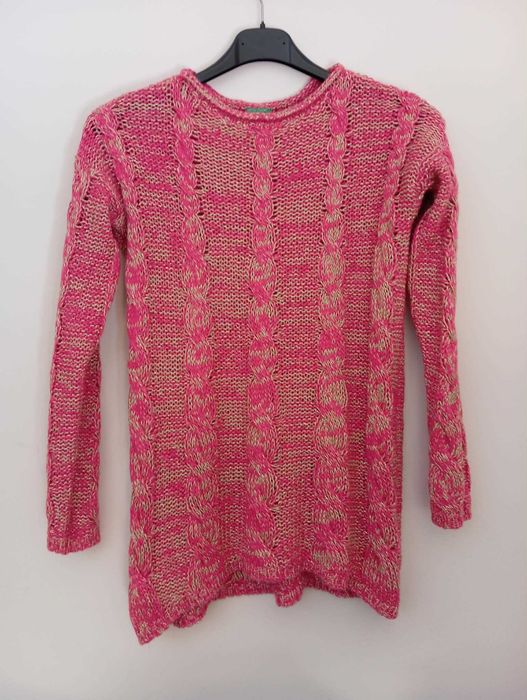 Lote 2 Camisolas de Malha Rosa/Bege – Tamanho M – Super Práticas