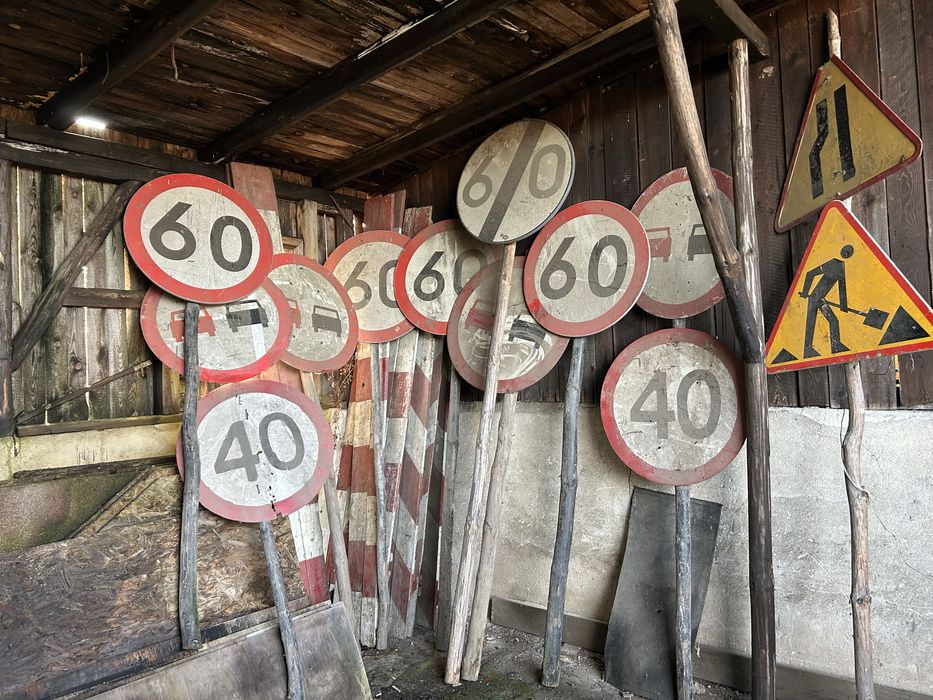 Znaki drogowe - używane