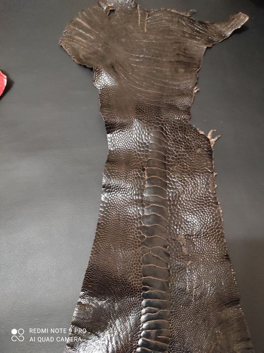 Кожа лап страуса