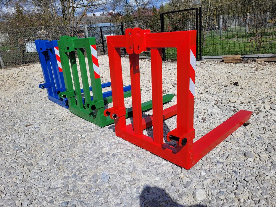 Paleciak na tył ciągnika/ MINI traktorka Widły do palet WZMOCNIONE