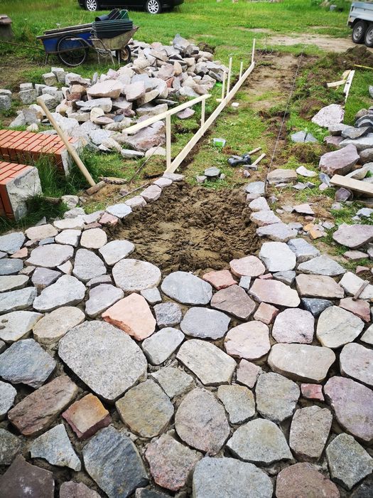 Kamień łupany elewacja, podjazd,dostępny" od ręki "