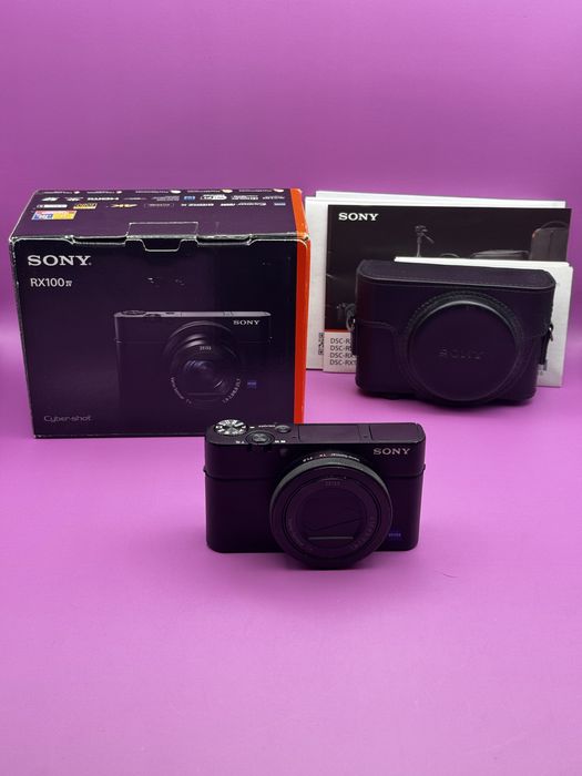 Aparat Cyfrowy Sony Cybershot RX-100 mk 4 4k wifi nfc flip screen komp