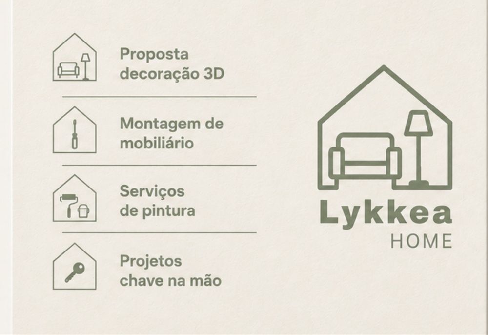 Decoração chave na mão - Tratamos  de tudo por si!