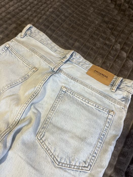 Джинси Pull&Bear Relaxed світло-блакитні, р. 38 (EUR 38 / USA 28)