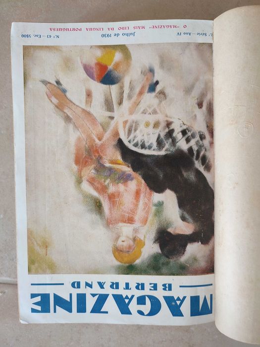 Magazine Bertrand - 6 Revistas encadernadas num volume - 1930