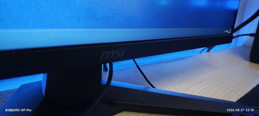 Monitor MSI 27"  rápid IPS 240Hz G-sync