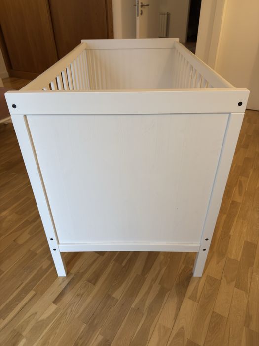 Berço, branco, 60x120 cm