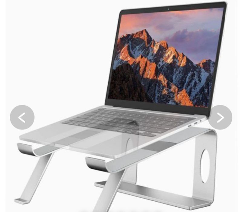 Ergonomiczna aluminiowa podstawka pod laptopa nowa