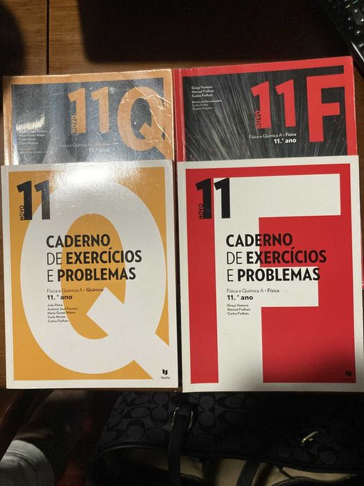 Livros Fisica e Quimica 11º ano - 11Q + 11F