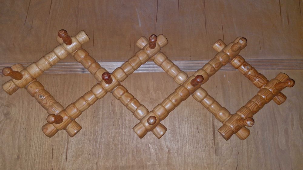 Wieszak do przedpokoju ścienny 2 sztuki