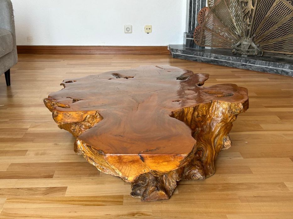Mesa de centro madeira nobre