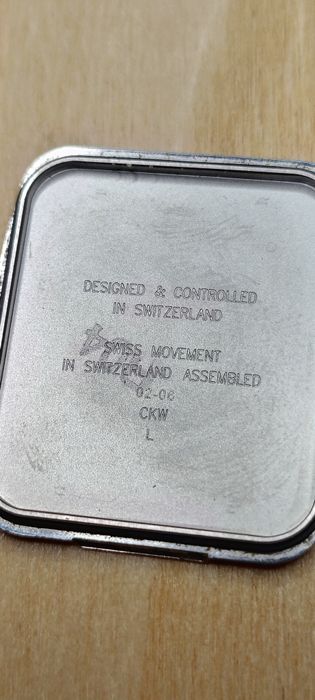 Orginalny !CALVIN KLEIN. Mechanizm SWISS!