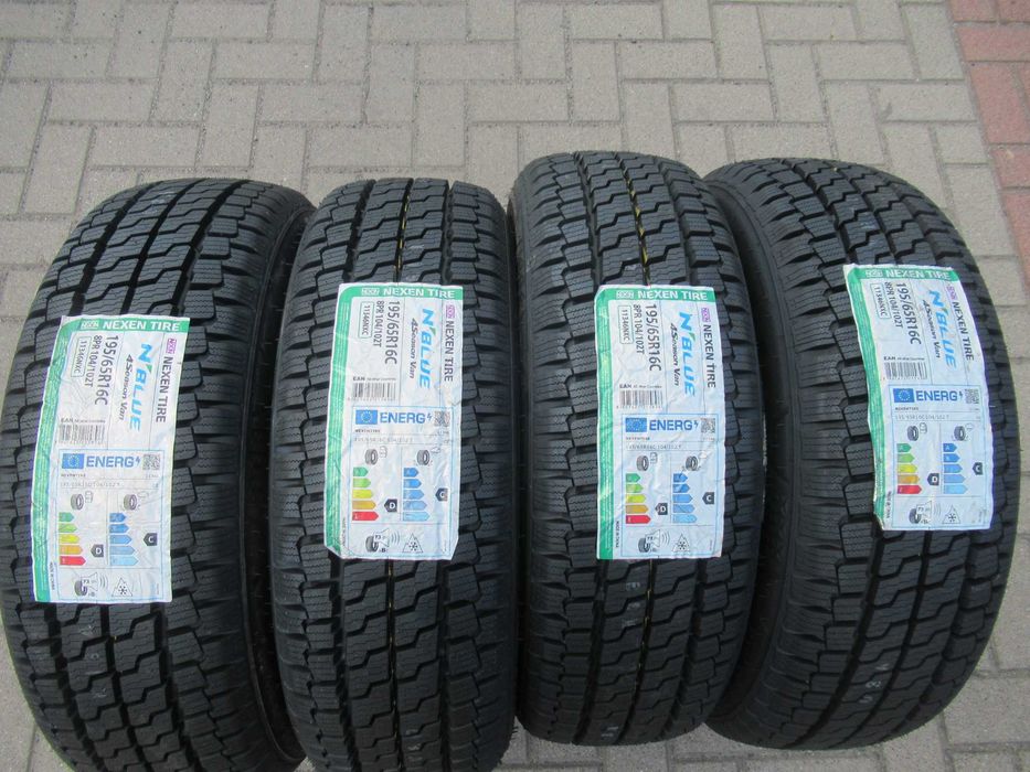 opony całoroczne 195/65/16C Nexen NBlue 4 Season Van 8PR 104/102T 48/2025r nowe