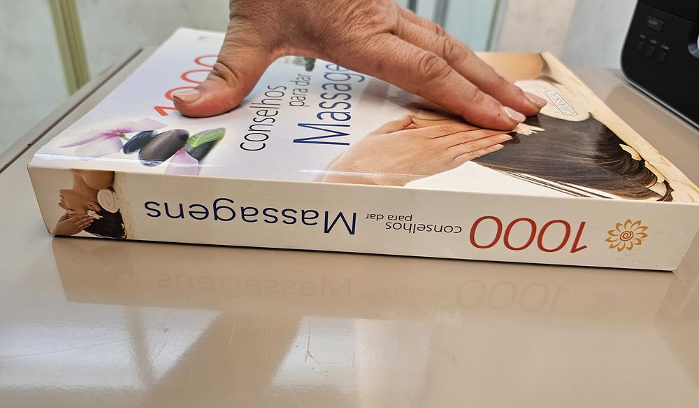 Livro massagens 1000 conselhos para dar massagens