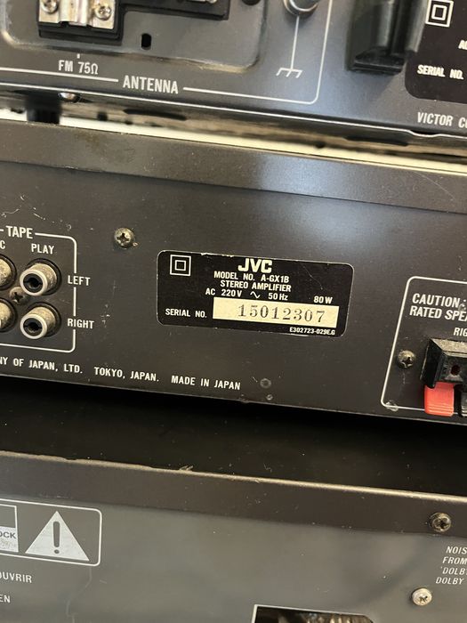 JVC wieza lata 80