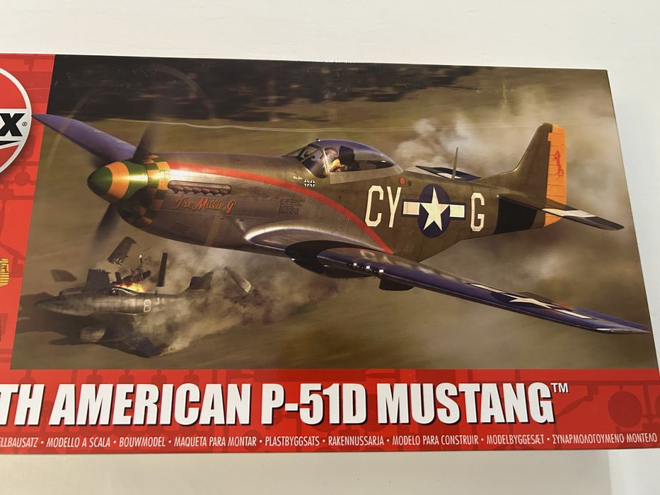 Samolot P-51D Mustang model Airfix 05131