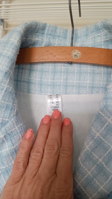 Błękitna marynarka r. 44