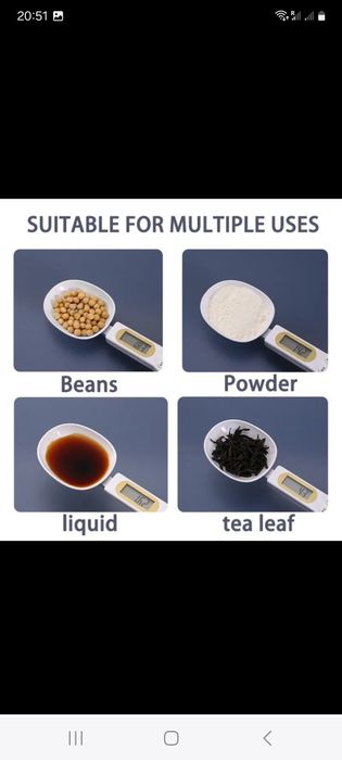 Ложка весы на батарейках