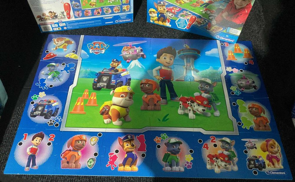 Tapete Gigante Interativo Patrulha Pata